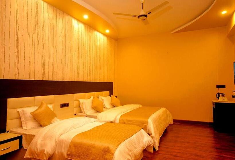 חדר סטנדרט לשלושה עם נוף לגינה, Dreamcatcher Boutique Hotels