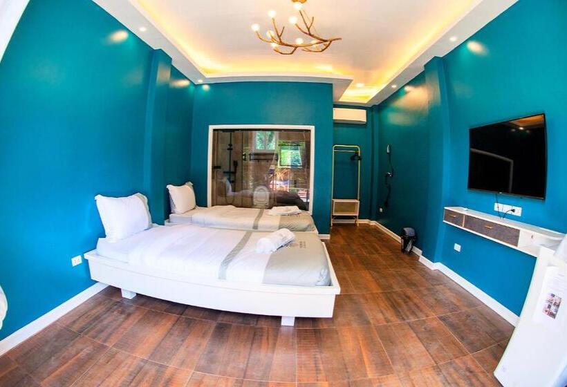 اتاق استاندارد با چشمانداز باغ, 71% Diving Resort