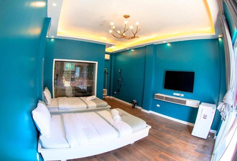 اتاق استاندارد با چشمانداز باغ, 71% Diving Resort