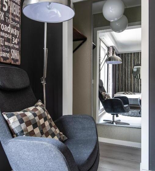 带露台的单人间, Villa Ekegården