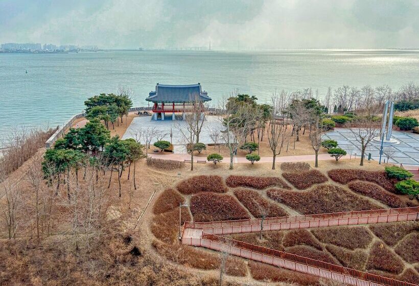 豪华海景房, Airsky Hotel Incheon