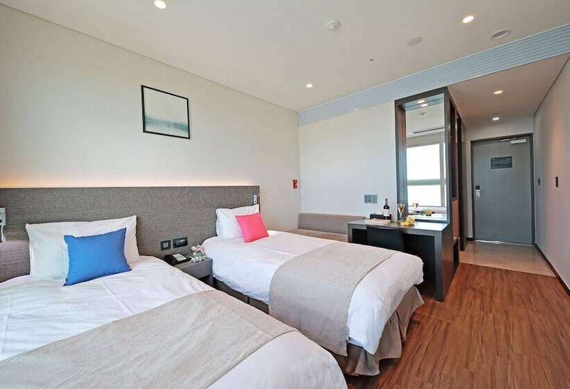 豪华海景房, Airsky Hotel Incheon