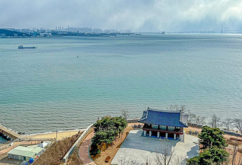 豪华海景房, Airsky Hotel Incheon