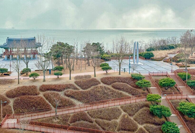 اتاق پرمیوم با چشم‌انداز دریا, Airsky Hotel Incheon