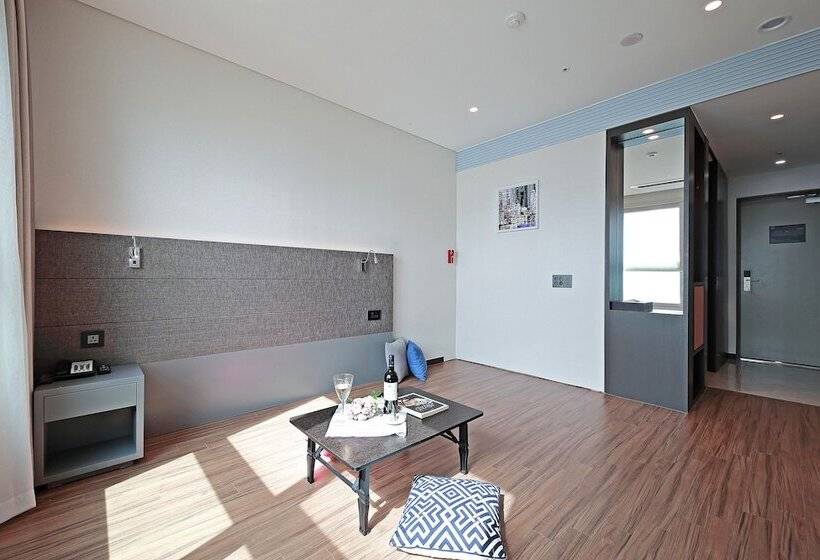 豪华海景房, Airsky Hotel Incheon