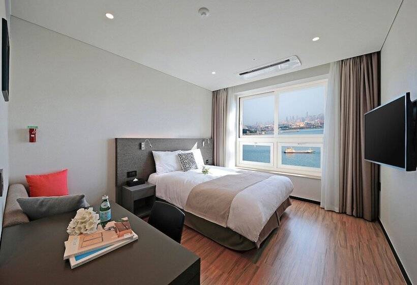 豪华海景房, Airsky Hotel Incheon