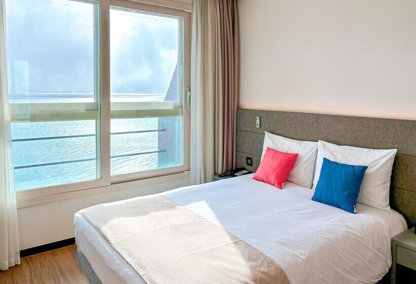 اتاق لوکس با چشم‌انداز دریا, Airsky Hotel Incheon