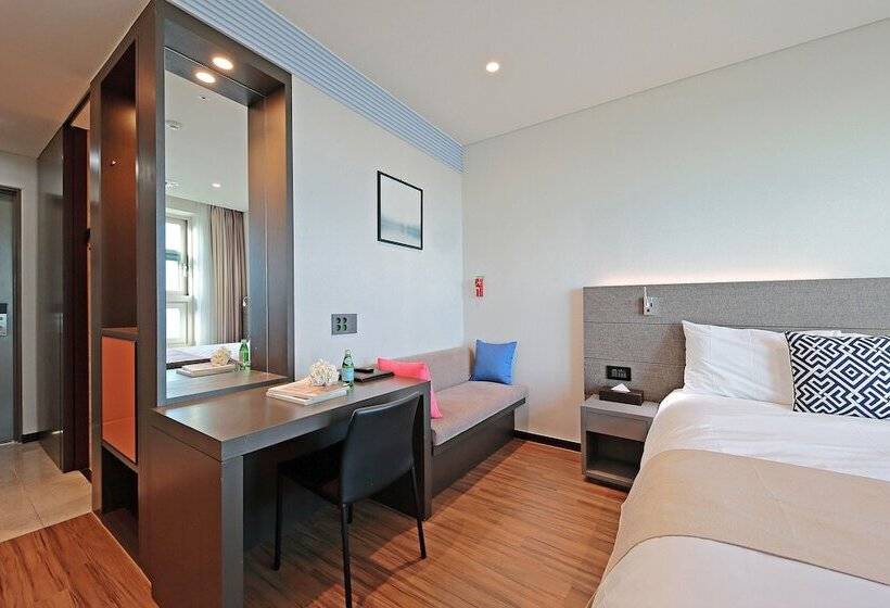 豪华海景房, Airsky Hotel Incheon