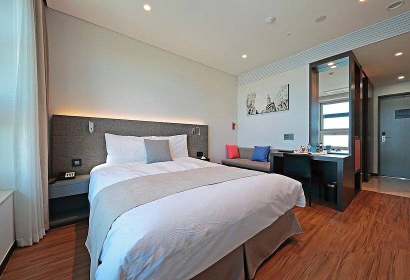 豪华海景房, Airsky Hotel Incheon