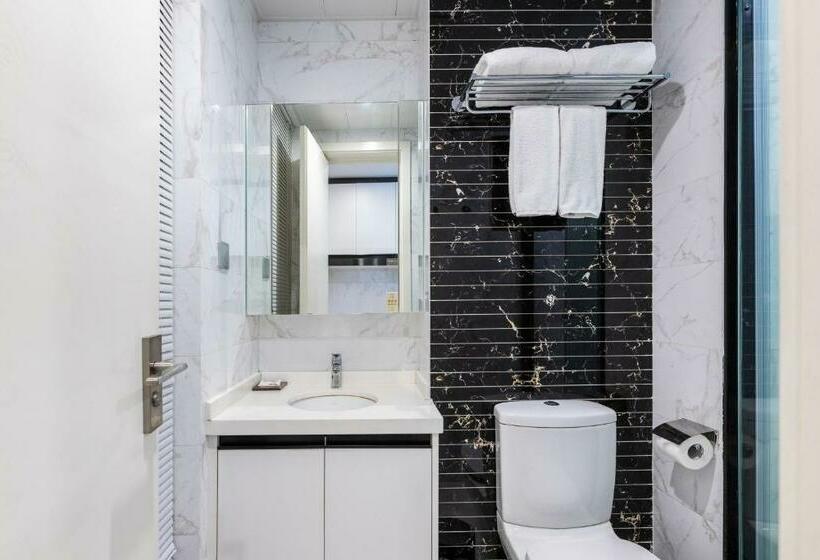 חדר סטנדרט, 深圳金中环服务公寓 深业上城店 Golden Central Serviced Residence Shenzhen Upperhills