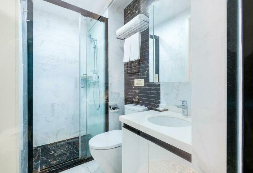 חדר דלוקס, 深圳金中环服务公寓 深业上城店 Golden Central Serviced Residence Shenzhen Upperhills