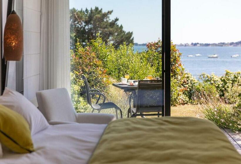 חדר דלוקס נוף לים, La Villa Du Guern