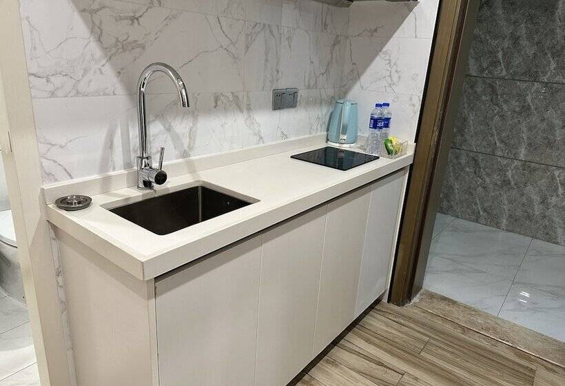 חדר סטנדרט, 深圳金中环服务公寓 深业上城店 Golden Central Serviced Residence Shenzhen Upperhills