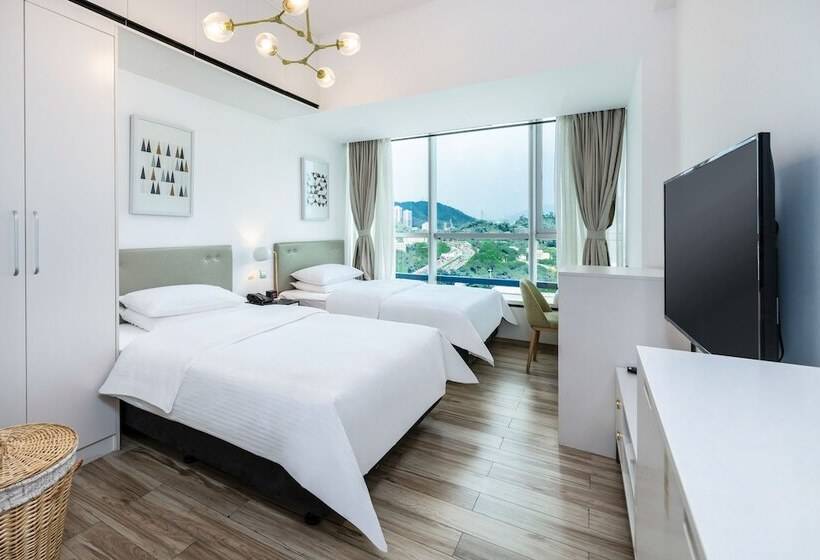 חדר סטנדרט, 深圳金中环服务公寓 深业上城店 Golden Central Serviced Residence Shenzhen Upperhills