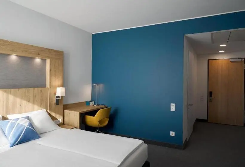 キングサイズベッドのスタンダードルーム, Four Points Flex by Sheraton Bochum