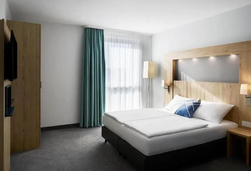キングサイズベッドのスタンダードルーム, Four Points Flex by Sheraton Bochum