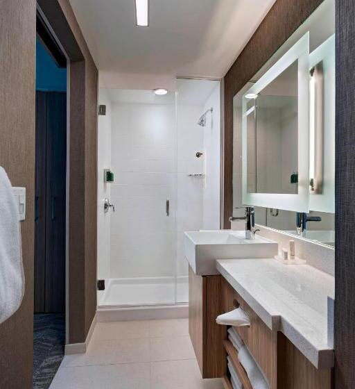 מיטת קינג בסוויטה, Springhill Suites By Marriott Denver West/golden