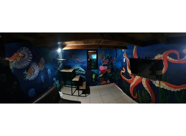 اتاق لوکس, Lienzo Hostel And Mural Art Museum