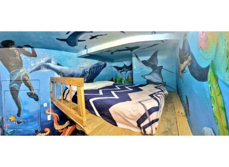 اتاق لوکس, Lienzo Hostel And Mural Art Museum