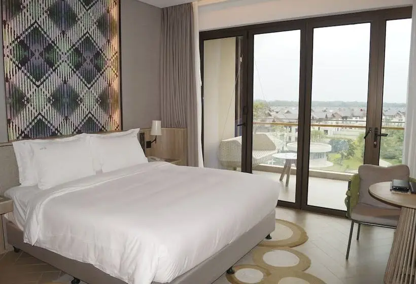 اتاق پریمیوم با چشم‌انداز دریاچه, Holiday Inn Resort Qionghai Guantang, An Ihg
