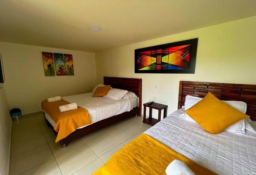 اتاق استاندارد سه نفره, La Victoria Hotel Campestre