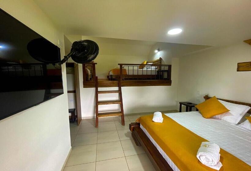 デラックスファミリールーム, La Victoria Hotel Campestre