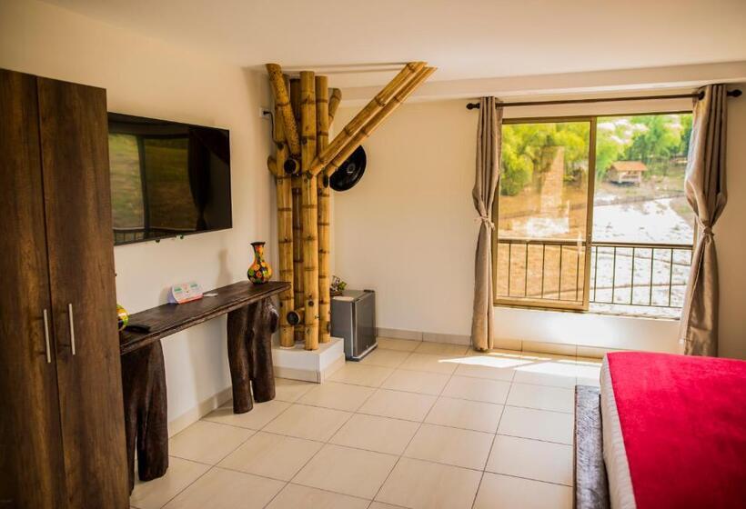 キングサイズベッドのスタンダードルーム, La Victoria Hotel Campestre