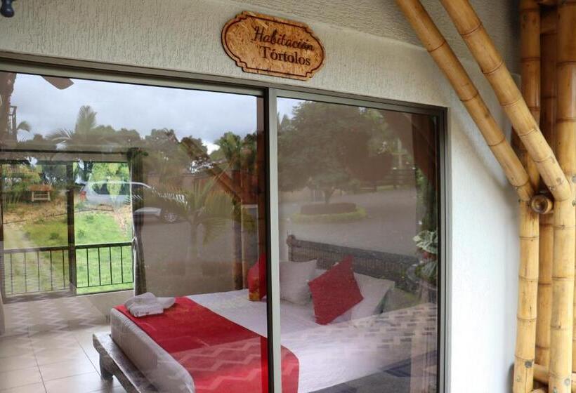 キングサイズベッドのスタンダードルーム, La Victoria Hotel Campestre