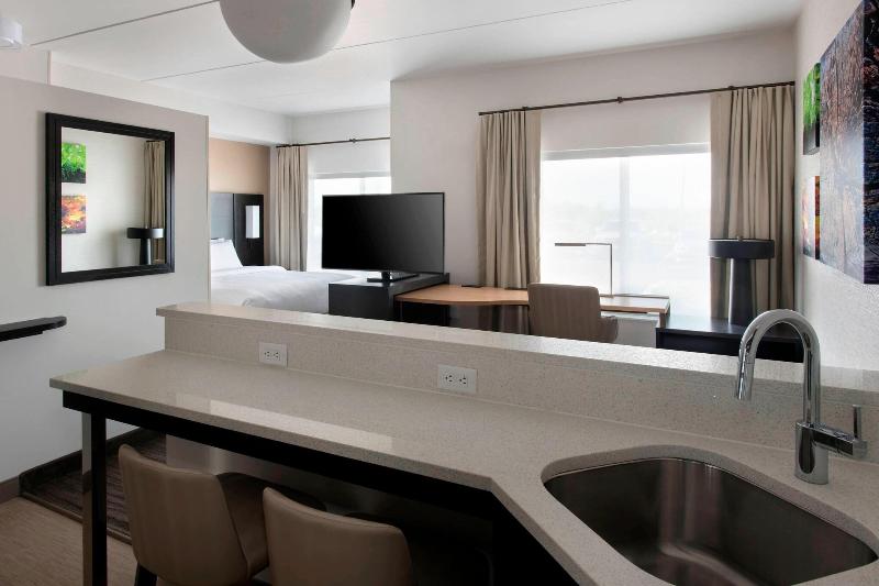 带大床的标准工作室, Residence Inn By Marriott Lancaster