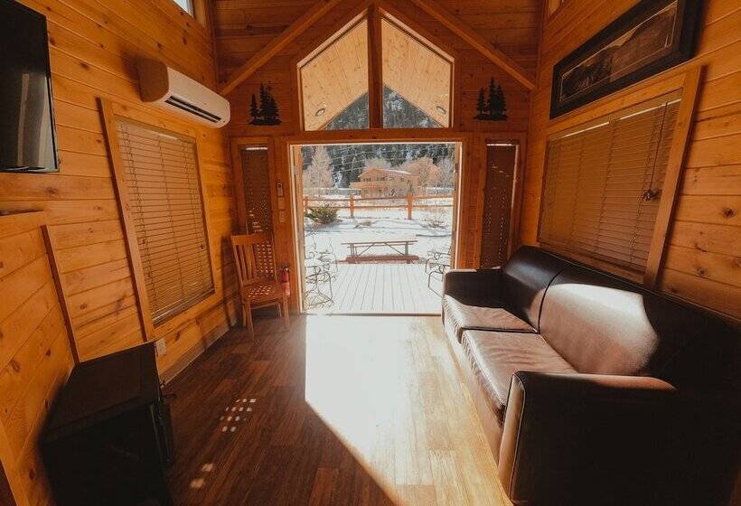 Хижина Deluxe, Ouray Riverside Resort   Inn & Cabins