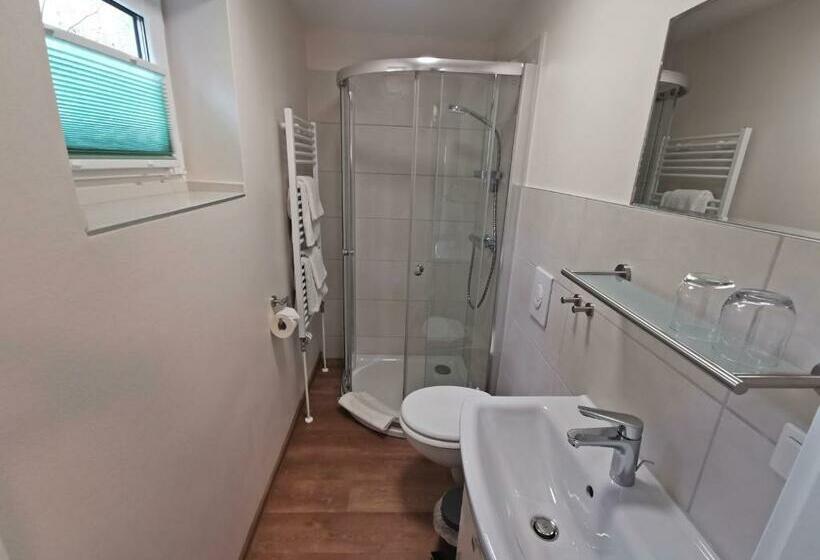 Номер Стандарт с Террасой, Pension Am Nicolaiplatz