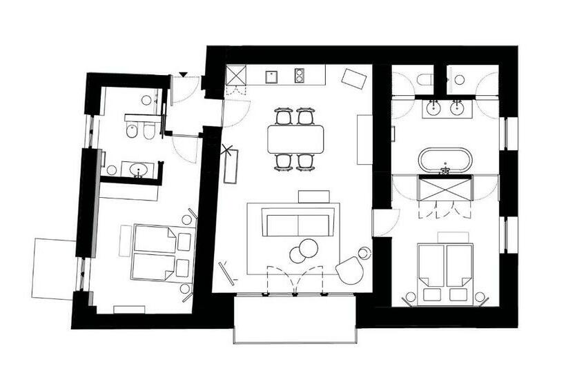 דירת חדר דלוקס, Villaverde Apart