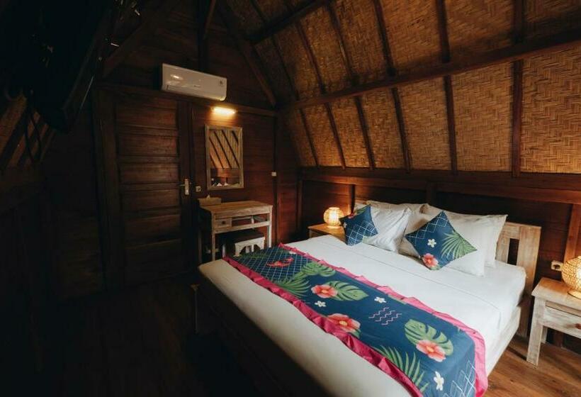 클래식 룸 가든 전망, Kubu Kak Dudung Villas