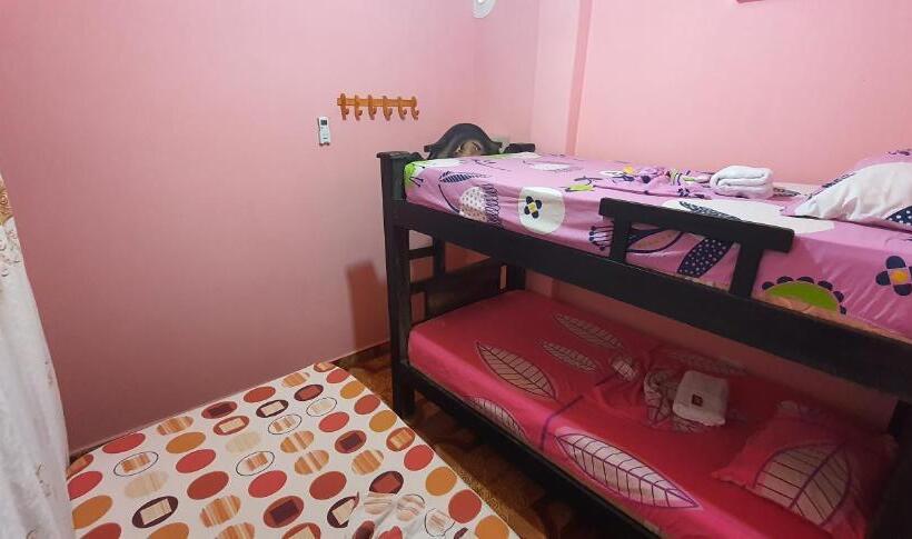 ルームシェアのワンベッド, Hostal Happy Day