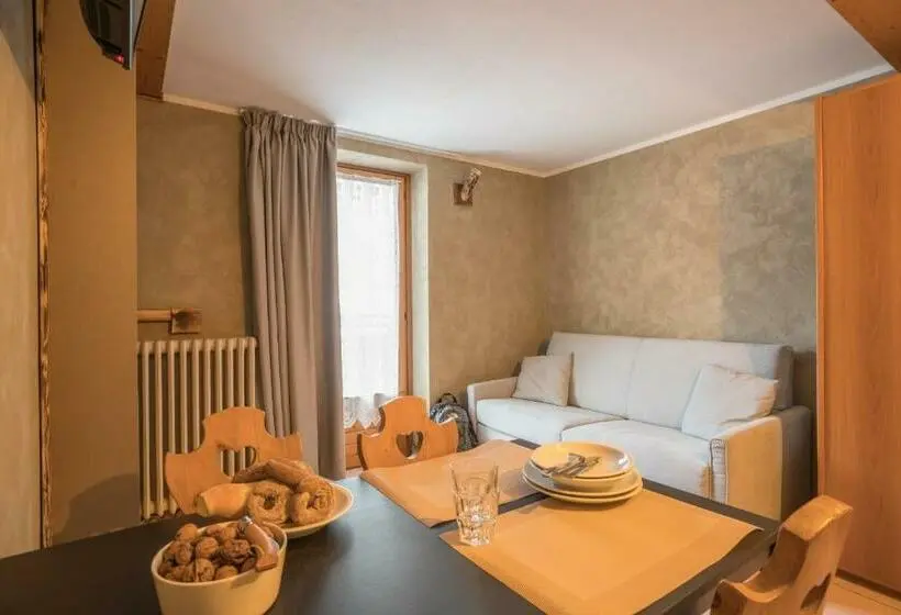 آپارتمان 1 خوابه, Residence Fior D'alpe