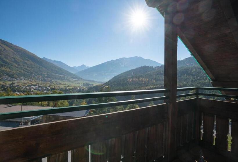 דירה בת חדר שינה 1 עם מרפסת, Residence Fior D'alpe