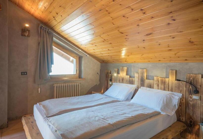 דירה בת חדר שינה 1 עם מרפסת, Residence Fior D'alpe