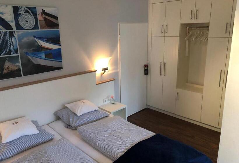 Quarto standart com terraça, Garni Seeluft Büsum