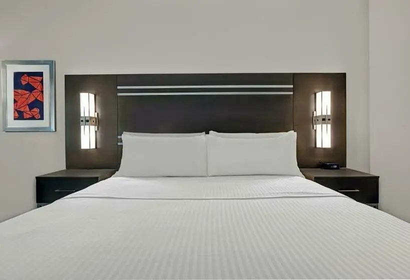 身障者適用キングサイズベッドルーム, Holiday Inn Express & Suites Memorial – Citycentre, An Ihg