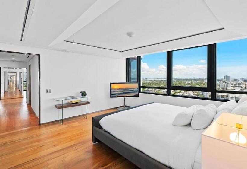 침실 4개 아파트, Oceanview Private Condo At The Setai 1705