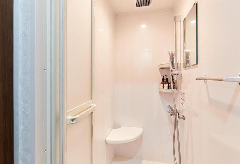 חדר סטנדרד יחיד חדר אמבטיה משותף, Grand Cabin Hotel Naha Oroku