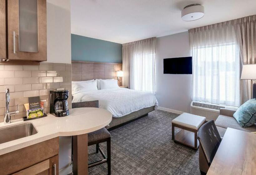 带大床的复式套间, Staybridge Suites Montgomery   Downtown, An Ihg