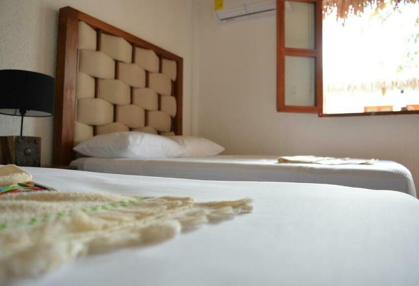 Pokój Standard 2 Łóżka Małżeńskie, Kinta Kan Hotel Boutique Cozumel