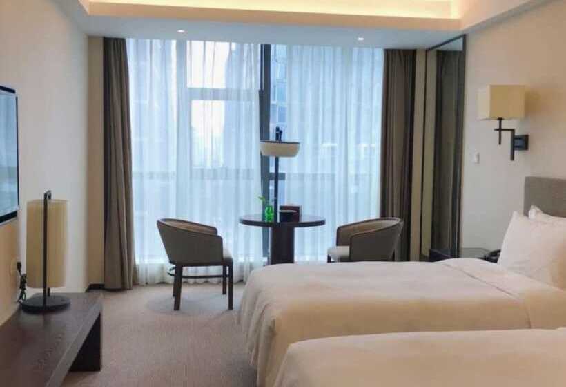 디럭스 룸, Ssaw Boutique Hotel Ningbo Ouhua