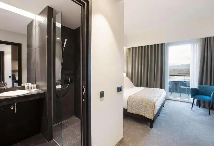 景色の見えるデラックスルーム, Best Western Plus Hotel & Restaurant Les Humanistes Colmar Nord