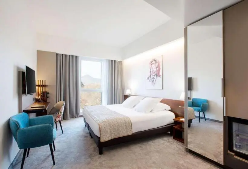 キングサイズベッドのエクゼクティブルーム, Best Western Plus Hotel & Restaurant Les Humanistes Colmar Nord