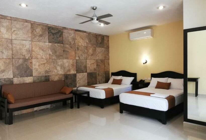 חדר סטנדרט נוף לגינה, Departamentos X`kanlol