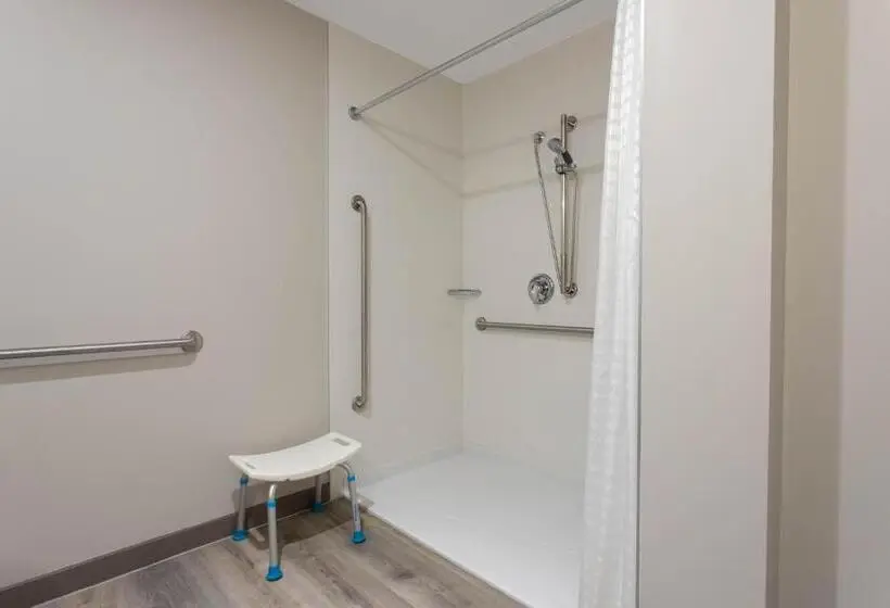 身障者適用スタンダードルーム, Microtel Inn & Suites By Wyndham Mont Tremblant