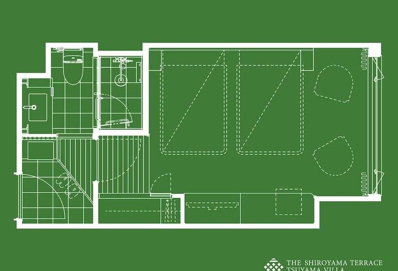 Номер Basic, The Shiroyama Terrace Tsuyama Villa