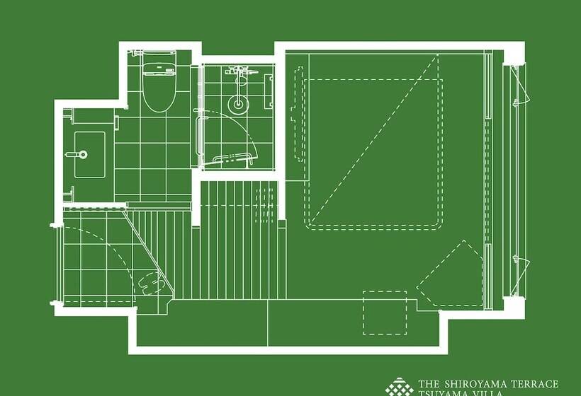 غرفة أساسية, The Shiroyama Terrace Tsuyama Villa